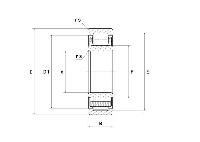 NTN Cylindrisk Rulleleje