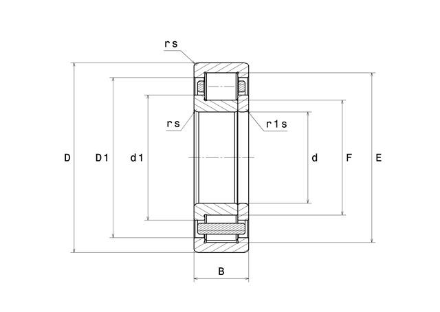 NTN Cylindrisk Rulleleje